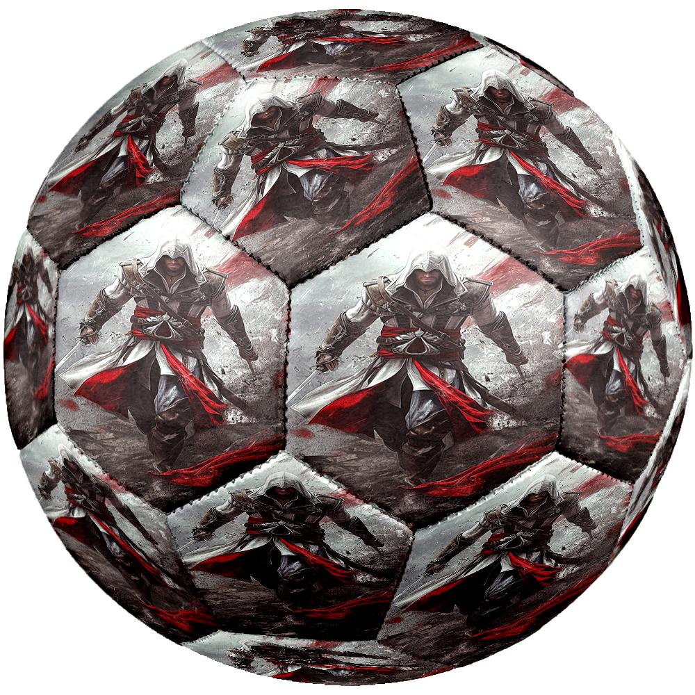 Assassin's Creed Theme Size 5 Soccer Ball, Suitable for Both Indoor and Outdoor Matches, a Gift Suitable for Everyone.