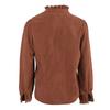 DEELUXE Women's Brown Ruffled Eline Top 74