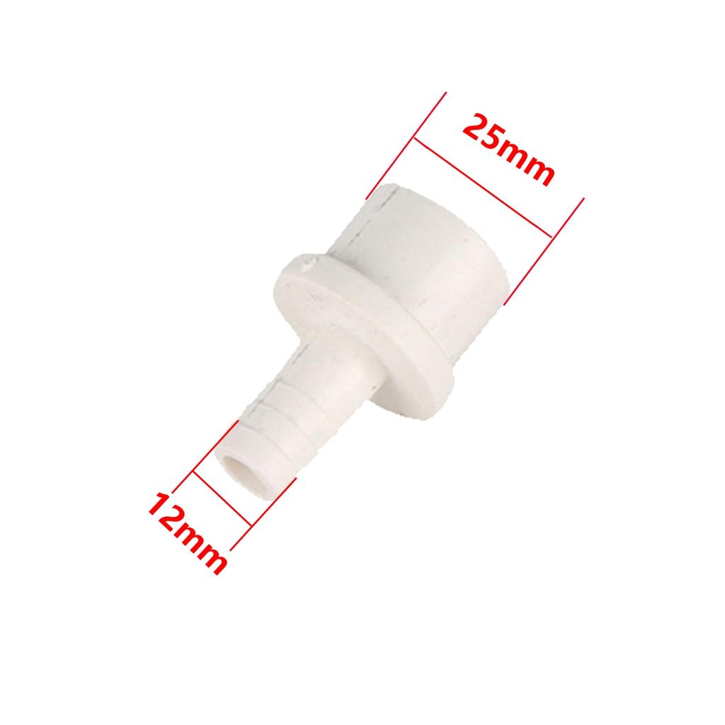 PVC 20/25mm Pagoda Reducing Connector 8/10/12/14/16/18/20mm Variable Diameter Straight Garden Irrigation Fish Tank Joint 10Pcs