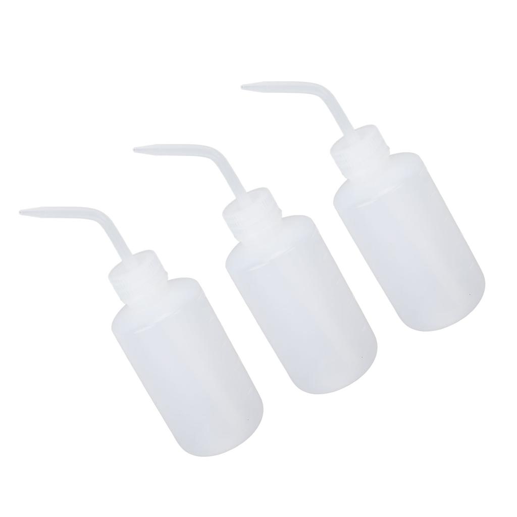 3pcs Tattoo Wash Bottle PVC Tattoo Soap Wash Squeeze Bottle Tattoo Accessories 250ml