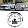 3‑In‑1 6000RPM Tachometer Water Temp Oil Pressure Hour Gauge IP67 Waterproof for Car Boat TruckWhite Dial