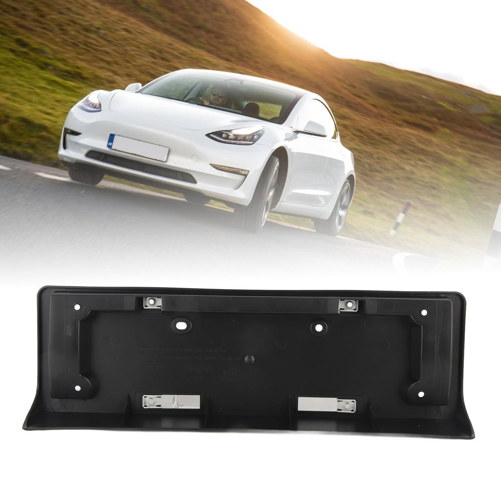 Front License Plate Holder 1096834‑00‑B Stable Support License Plate Bracket Replacement for Tesla Model 3 2017 to 2023 new License Plate Covers