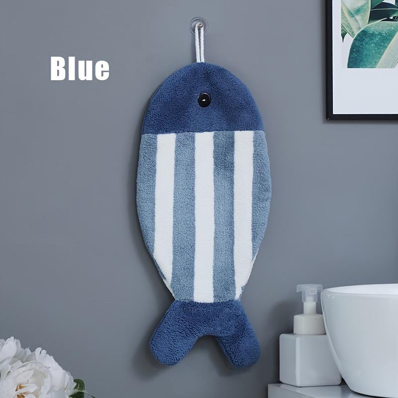 The New-Style Hand Towels Home Convenient Hanging Double-Layer Thickened Speed Dry Absorbent Hand Cloth For Kitchen And Bathroom