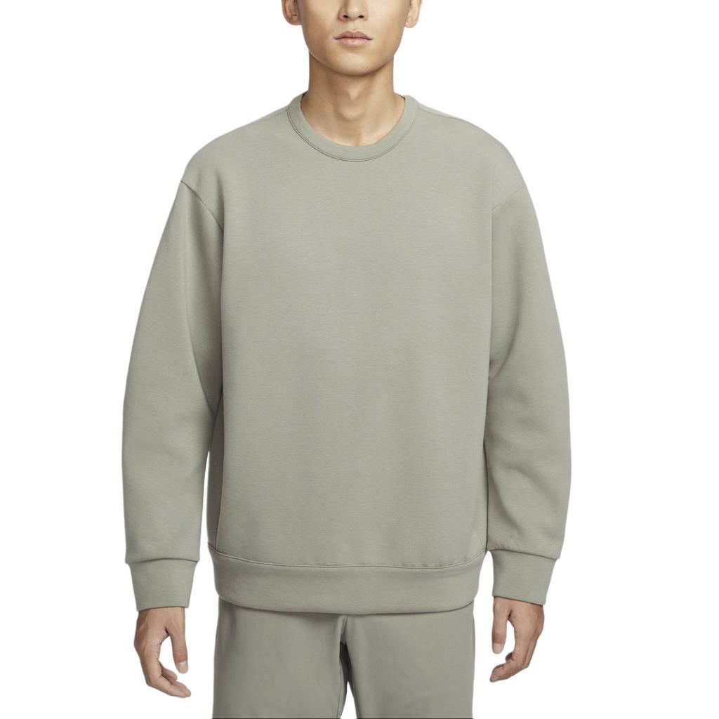 Nike Dri-Fit 24.7 Series Casual Simple Round Neck Long Sleeve Sweatshirt Men Sweatshirt Light-Green-Gray Steel-Green HQ6965320