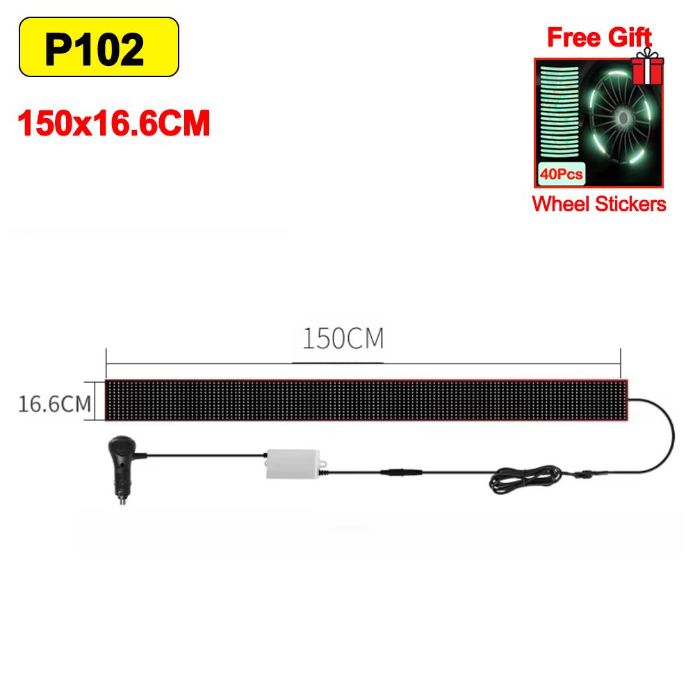 Devil's Eye Truck Parbriz Telecomandă Flexibil Led Eye Animation Display Derulare inteligentă Mesaj Ochi Soft LED Panou