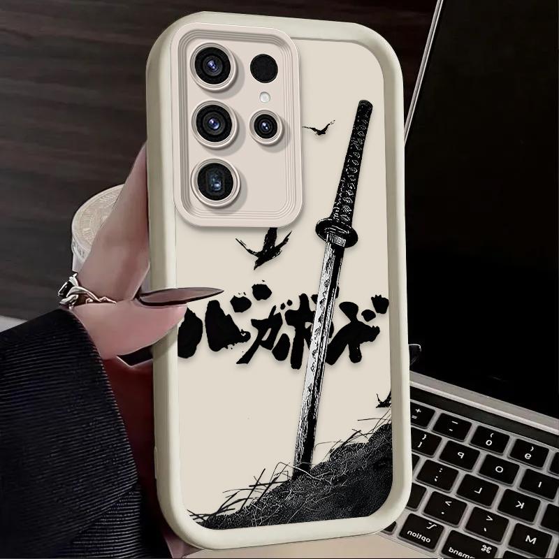 

Комічний чохол для телефону Vagabond Samurai для Samsung Galaxy S24 S25 S23 Ultra S22 S21 Plus FE A36 A56 A26 A16 A06 A25 A35 A55 5G Чохол Galaxy A15