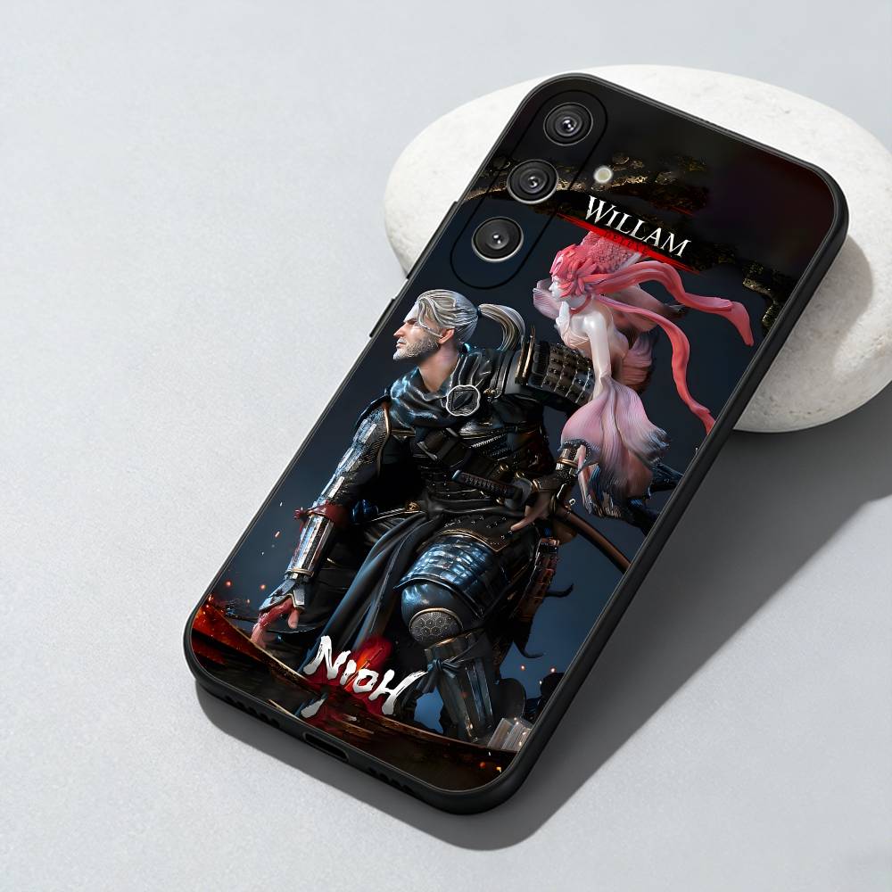 

GAME N-Nioh-3 Pritend Phone Case For Samsung Galaxy A73,A72,A71,A70,A52,A51 Others Soft Black Cover Samsung a42 5g