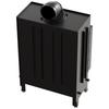Steel Fireplace KRATKI LUCY 15 kW Ø 200