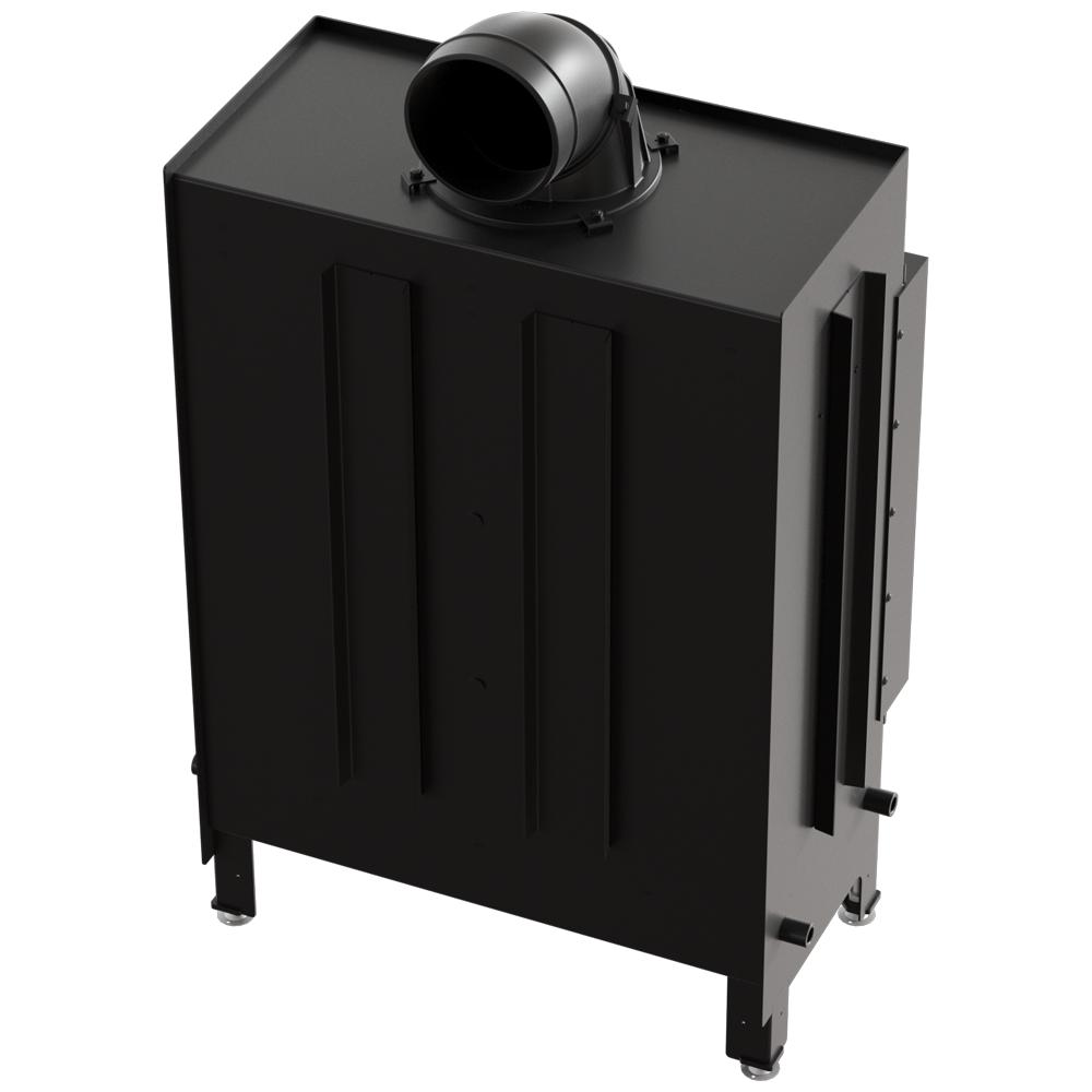 Steel Fireplace KRATKI LUCY 15 kW Ø 200