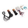 24V 250W Brushed Motor Speed Controller Throttle Grip Power Lock Kit for Electrical Scooter Bike Tricycle
