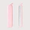 Multifunctional Pen Bag Solid Color Stationery Storage Bag Simple Silicone Pencil Case  Friends