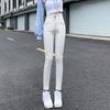 High-waisted Jeans Women's New Spring and Autumn Models, Tight and Slim, Elastic Pencil, Autumn Small Feet Pants