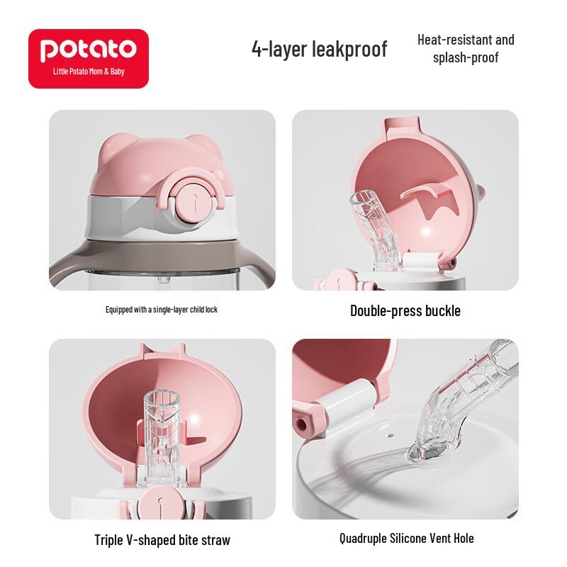 potato Kids Tritan Sippy Cups & Water Bottles