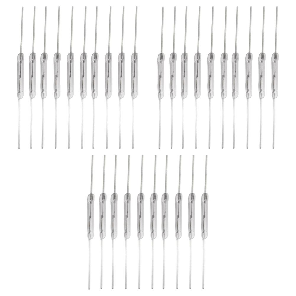 100-10pcs N/O Reed Switch Vibration-resistance Electronic NO Switch 2*14mm DIY Magnetic Reed Switchs Electronic Component