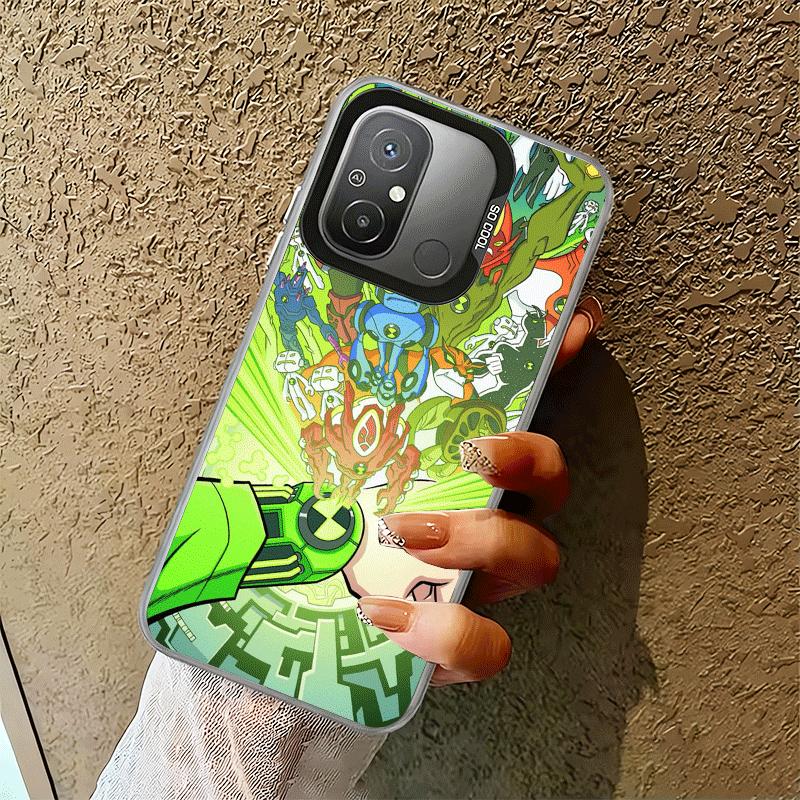 Cartoon Ben 10 Soft Phone Case for Xiaomi Redmi 15C 15 14C 13C 12C Poco X5 X6 X7 Pro X3 F8 F7 Ultra M8 13 12 Cover Back Shell