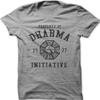 ZX Tee DHARMA Initiative 1977 TV Show LOST Printed Cotton T-shirt Short-sleeve Round Neck Regular Fit Clothes Comfortable Tops