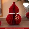 3D Gourd Ornament for Fortune & Prosperity - Perfect Housewarming Gift & Home Decor