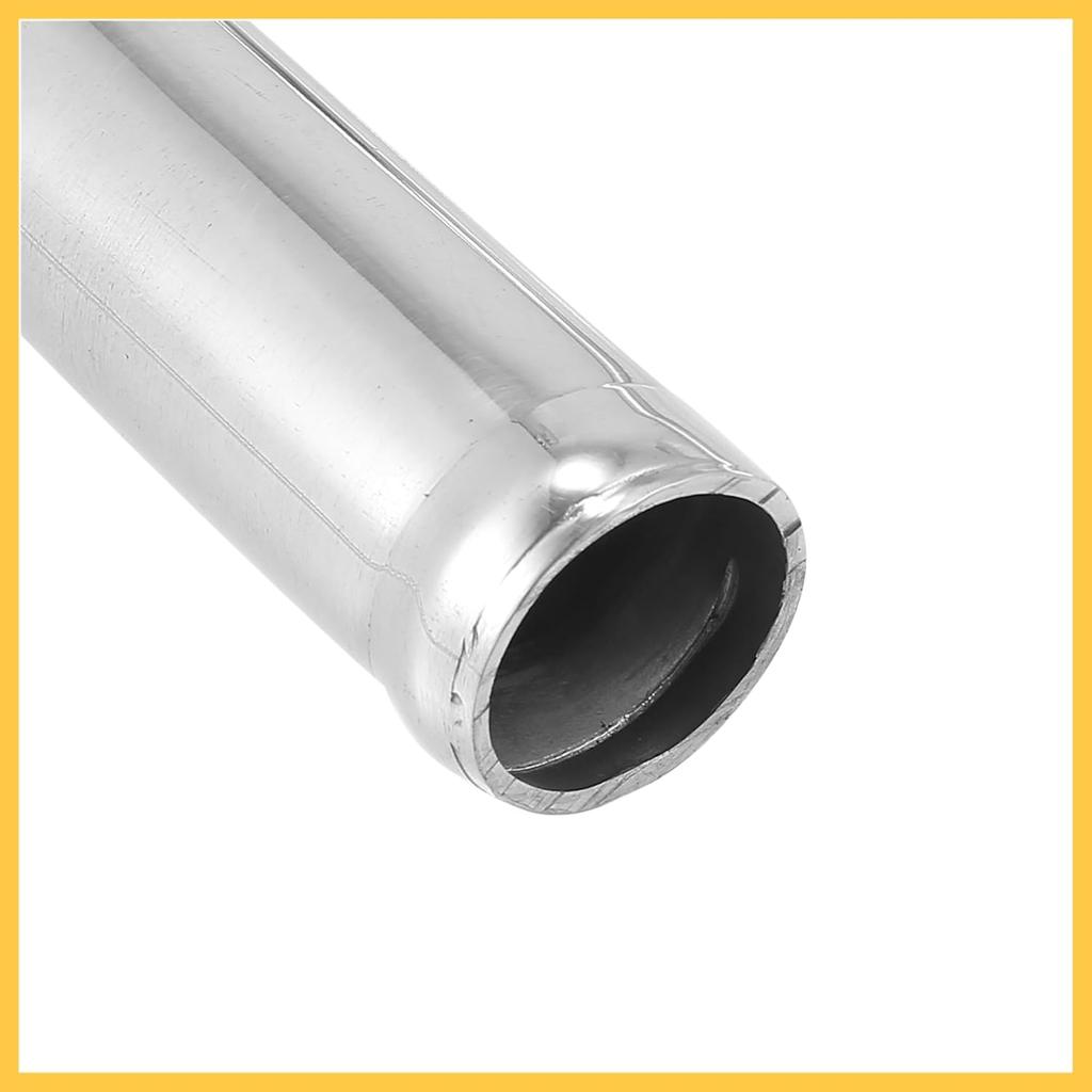 OD 1" 25mm Leg Length 4" 100mm Aluminum Alloy Tube Intercooler Pipe 180 Degree U Shape Bend Elbow Air Intake Tube Silver Tone for Car Auto