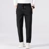 2025 Winter New Arrival Thickened Fleece-Lined Loose Fit Fashion Men's Trousers - Versatile Casual Long Pants for Sports