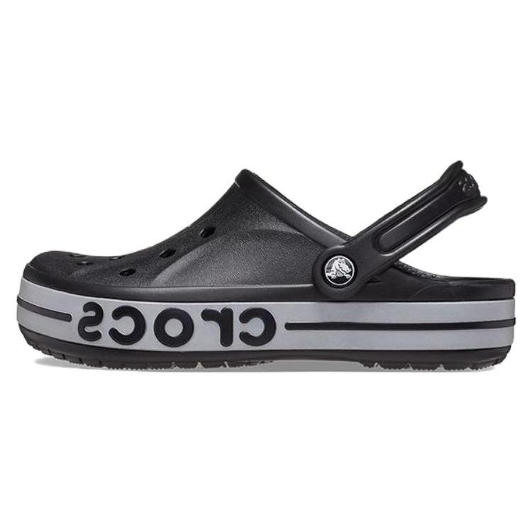 Crocs Bayaband Clogs Black White Unisex 209242-001 EU 36-37