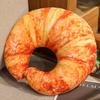 Multiple Styles Simulated Bread Plush Toy French Bread Plush Pillow Stuffed Baguette Croissant Hotdog Sleeping Companion Cushion