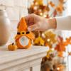 Halloween Gnome Needle Felting Kit with Yarn, DIY Doll Material Set
