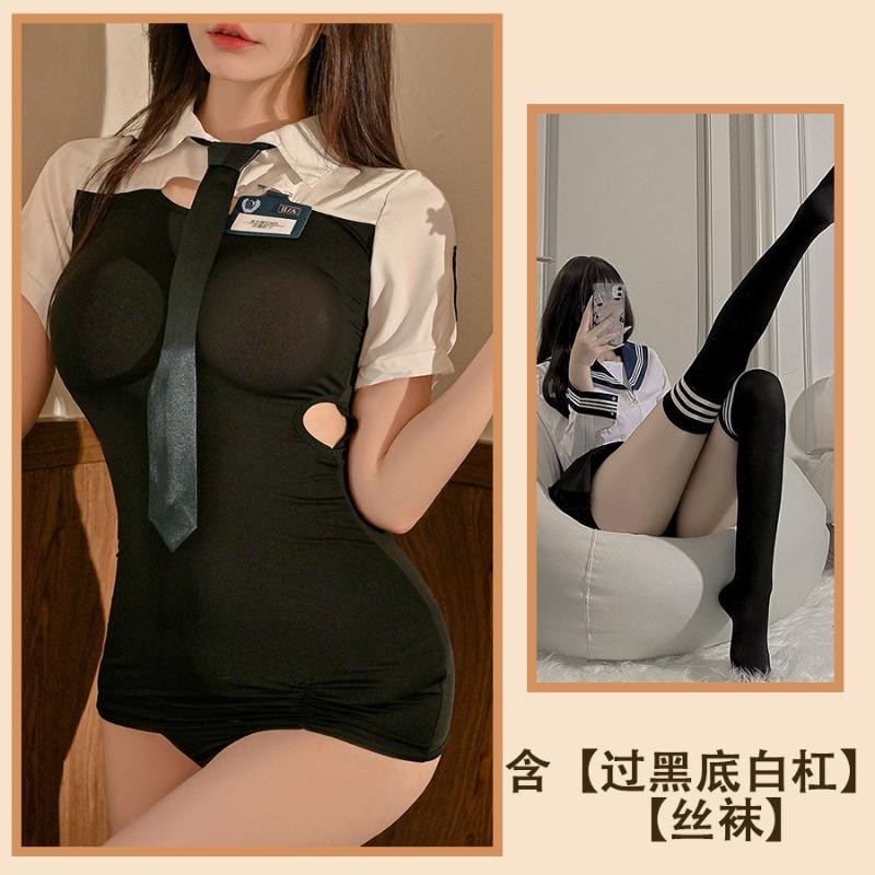 Erotic Lingerie Policewoman Sweet Cool Instructor Hottie College Uniform Passion Seduction Sexy Dress Suit Female