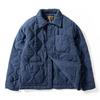 Cotton-Padded Coat Men 2024 New Arrival Winter Thermal Quilted Polo Collar Jacket Suede Casual Silk Cotton-Padded Coat Winter Clothing Coat