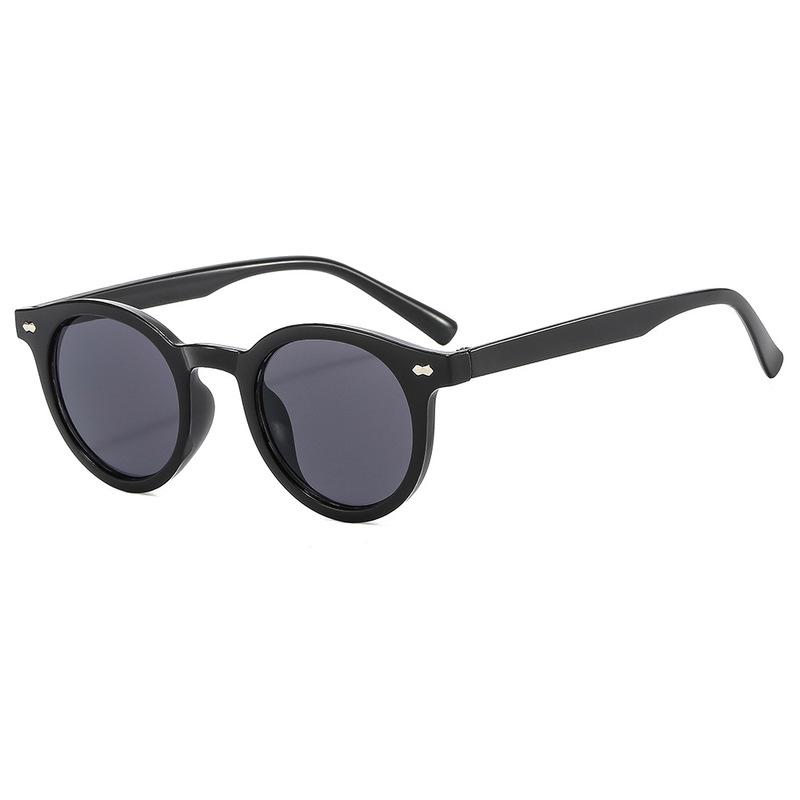 Fashion Round Sunglasses Clear Tinted Lens Vintage Style Small Frame Sun Glasses for Men Women Party Show
