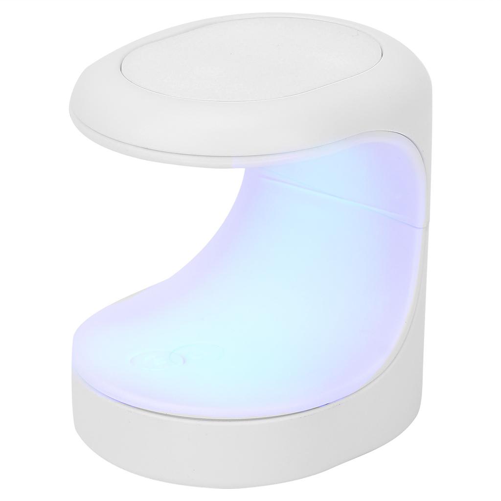 16W Mini Gel Polish Dryer USB Charging LED Dual Light Sources Nail Curing Machine