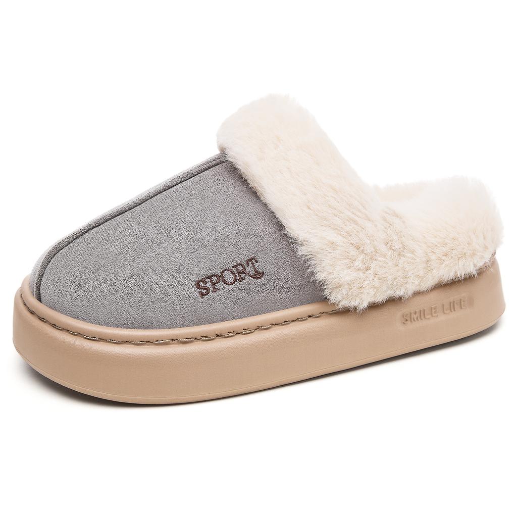 Cotton shoes women's new thick-soled cotton slippers winter explosion indoor home piled thickened warm fluffy slippers