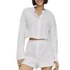 Spring and autumn new models, fine and beautiful women's pajamas, pure cotton long-sleeved shorts, home two-piece loungewear