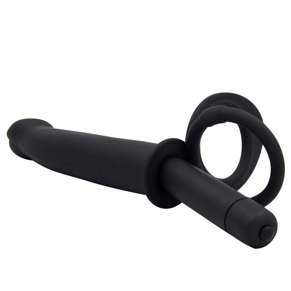 Sexuální hračka pro dospělé 10rychlostní duální vibrační masážní dildo s kolíčky