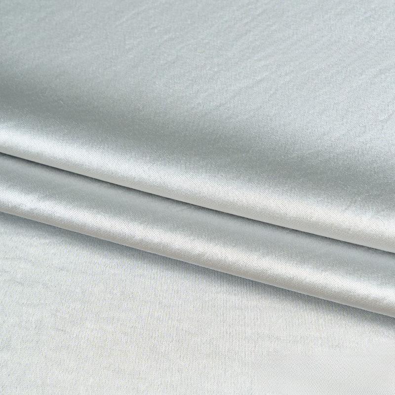 Chinese Style Lustrous Acetic Acid Gold Lustrous Satin Fabric Water Light Satin Natural Pleated Texture Drape Fabric Textile