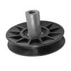 AUC11241 Flat Idler Pulley for X500 X520 X534 X540 X590 AM138081 AM134499 Enhance Your Tractor's Functionality