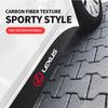 2Pcs Side Skirt Sill Stripe Body Decals Sticker For Lexus F-SPORT ES RX NX LS UX LM LX GX LC RZ IS CT GS RC HS SC TX Accessories