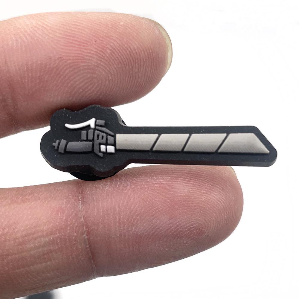 Attack on Titan Rubber Shoe Charms - Decorative Buckles for Garden and Hole Shoes