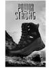 2025 Tactical Mid-Top Black Combat Boots: Kick-Proof, Bump-Proof, Outdoor Hiking Boots for Men