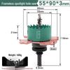 Frameless Downlight Hole Opener for Recessed Box Embedment In Woodworking & Plasterboard