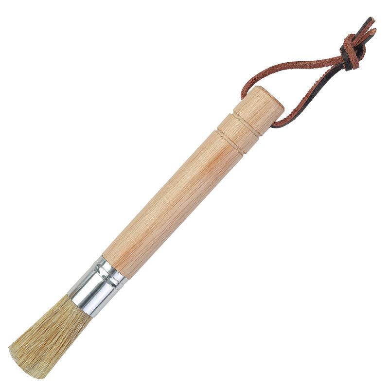 1Pc Coffee Powder Cleaning Brush Grinder Cleaning Brush Coffee Bar Wooden Handle Brush Bristle Brush Coffee Painting