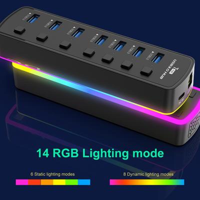 Compact USB Laptop Docking Station Multiport Plug And Play Ports Extension