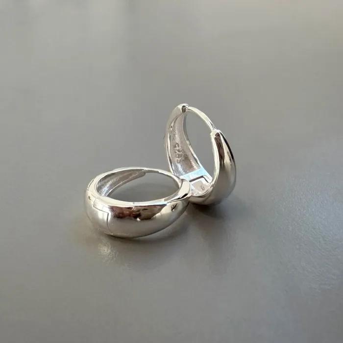 925 Essential Over Hoop Earrings