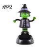 Lichtaktivierte Autodekoration Halloween Solarornament Cartoon Schwingende Armaturenbrett Dekoration Lustiges Ornament Schwingende Figur für Auto Haus Büro,