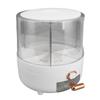 Rice Grain Storage Container 360 Rotating Grain Storage Food Dispenser Measuring Cylinder