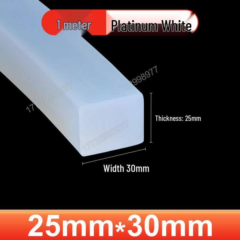 High-Temperature Resistant Transparent Silicone Rubber Sealing Strip
