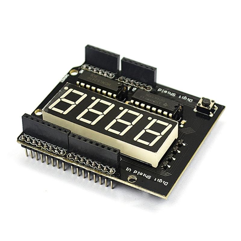 4Digit LED Displays module 4Bit Digital Tube Displays module Compatible for Electronics Project Low Power Consumption