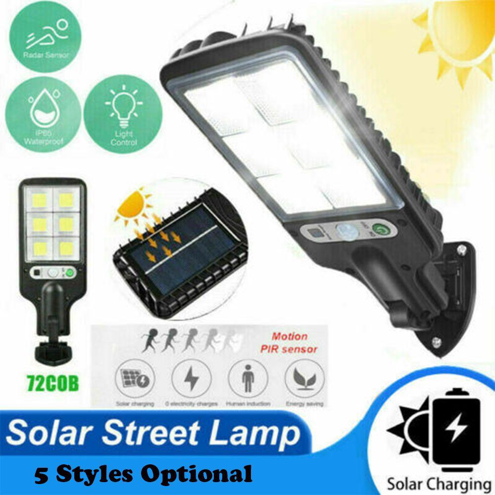 Outdoor Lighting Outdoor Security Street 600W Wall Light Motion Sensor LED Solar Lamp