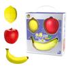 3x3 Fruit , Creative Fruit Three Musketeers Real Color Model Educational Toy