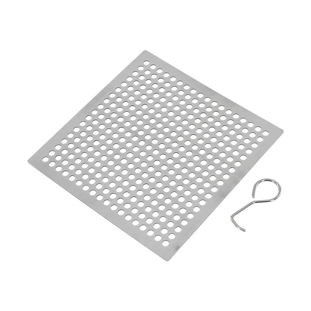 Filtro/Copertura Scarico Quadrato in Acciaio Inossidabile per Lavabo da Bagno, Sicuro e Stabile