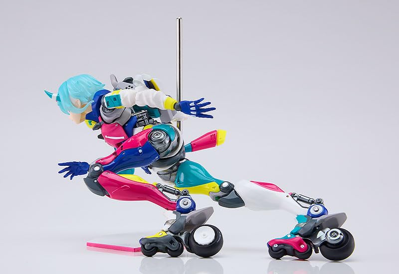 Girl Engine MOTORED CYBORG RUNNER SSX 155 PSYCHEDELIC RUSH Plastic Painted Movable Figure Non-scale & Die-cast